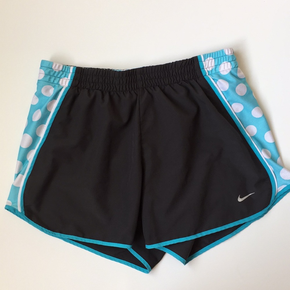Nike Dri Fit Polka Dot Running Shorts Size Small